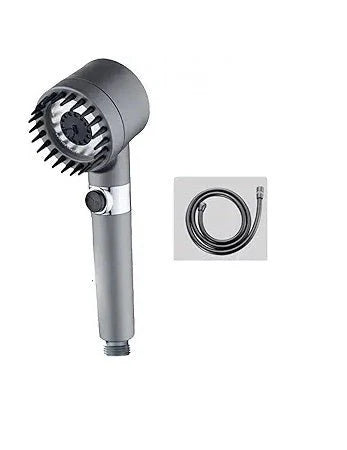 High Pressure Hair Dryer-Shaped Shower Head – 3 Pressure Settings, Filter & Massage Mode