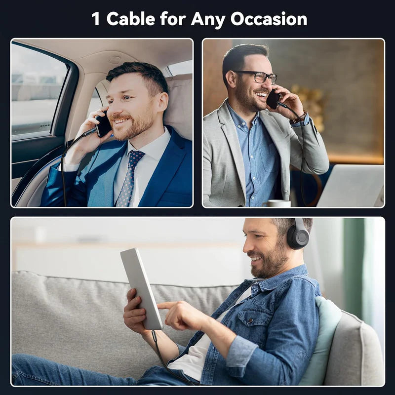 4-in-1 Multi USB Charging Cable – Universal Fast Charging for Lightning & Micro USB