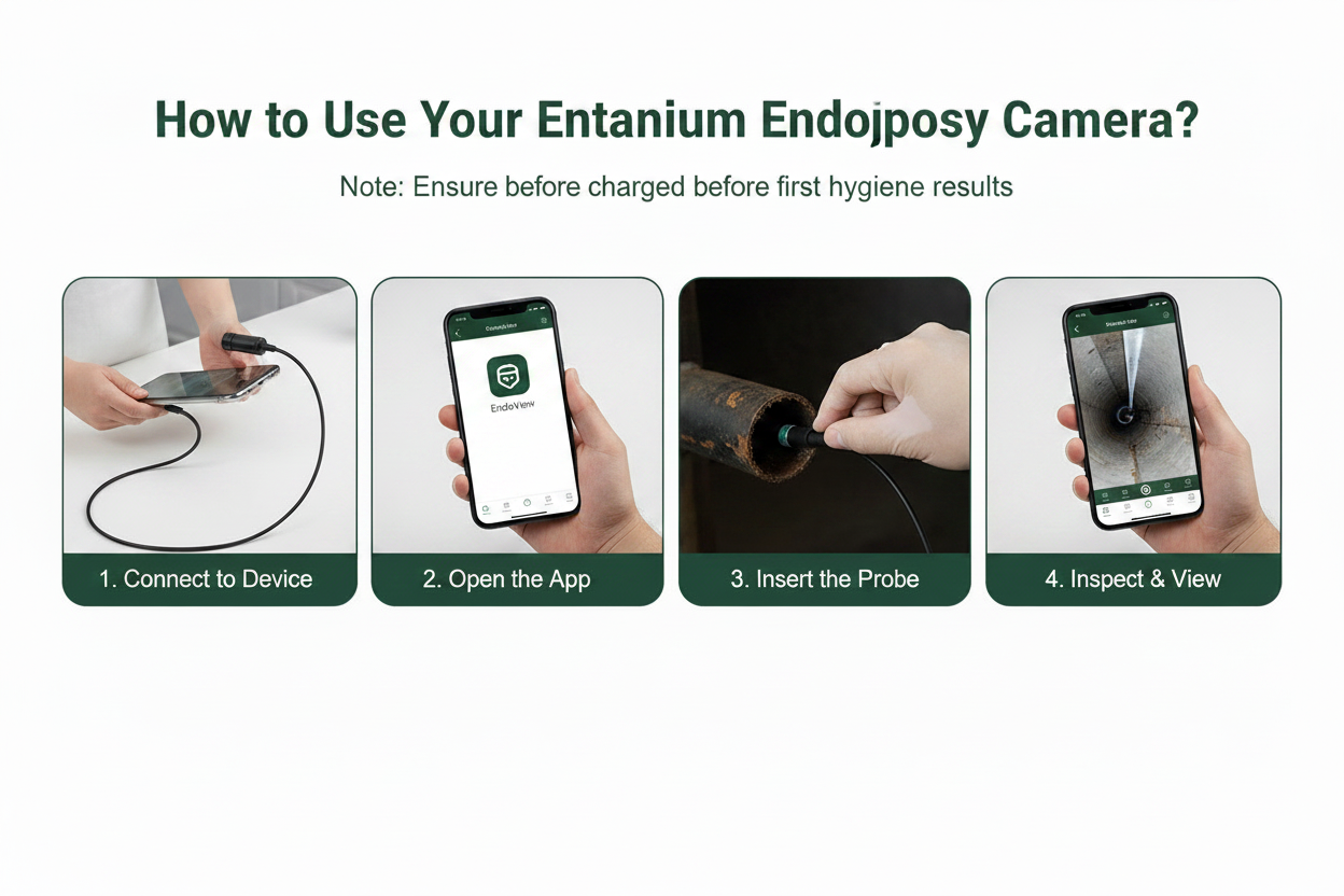 Endoscopy Camera How to Use Slide