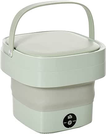 Foldable Mini Washing Machine – Portable Compact Washer for Travel, Dorms & Small Spaces