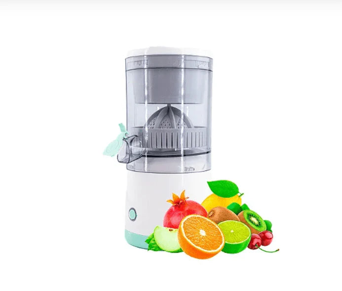 Portable Electric Citrus Squeezer & Juicer – 80W Motor, 360° Rotating Press