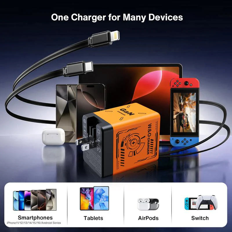 Portable – Ultra-Fast USB-C Charging Adapter