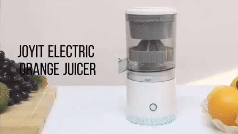 Portable Electric Citrus Squeezer & Juicer – 80W Motor, 360° Rotating Press